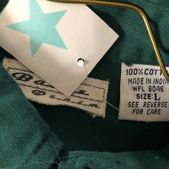 Badge Denim mens button down shirt size L - Picture 4 of 4